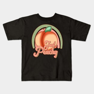 Just Peachy Funny Kids T-Shirt